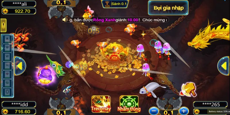 Sảnh game bắn cá mang đến trải nghiệm mượt mà cho thành viên