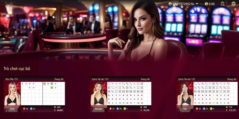Trong sảnh luôn có rất nhiều game giải trí ăn khách